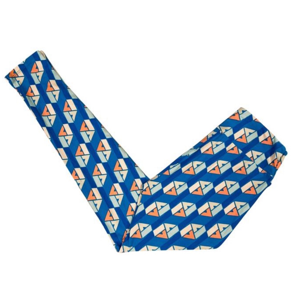🆕 New Lularoe Geo Blue Leggings (OS)